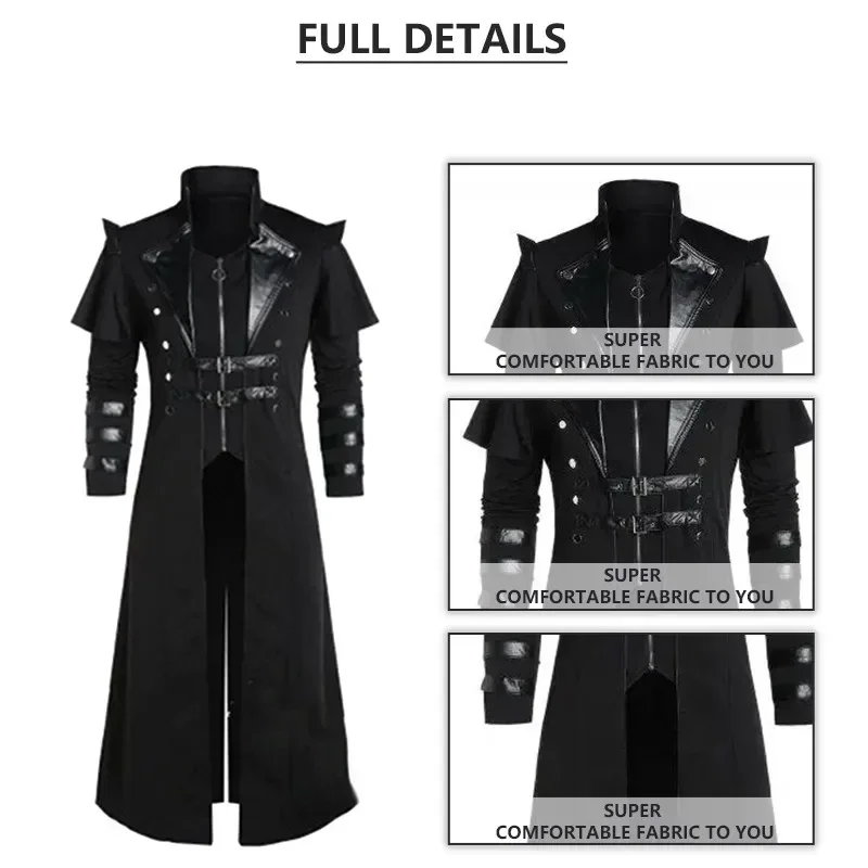 ชุดคอสตูมวินเทจสำหรับผู้ชาย ฮา - Men Formal Wear Coat บทวิจารณ์และราคา