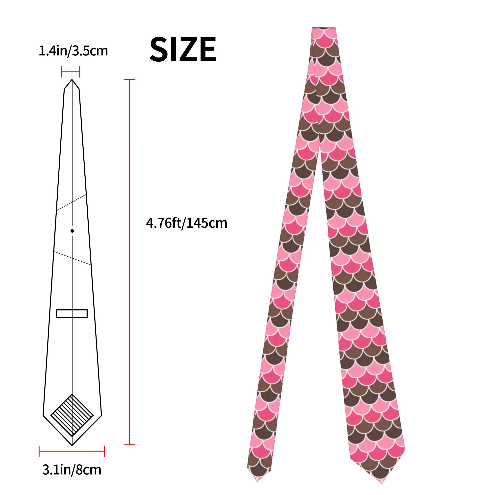 เนคไทลายเกล็ดปลาแบบเรขาคณิตสไต - Scale - Men Formals & Ethnic Wear บทวิจารณ์และราคา