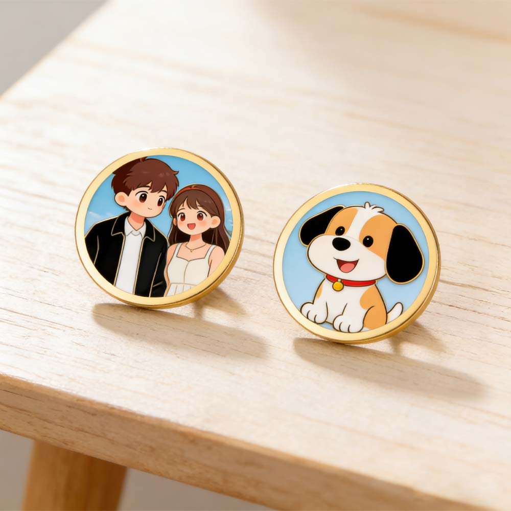 เข็มกลัดพิมพ์ลายตามสั่ง ป้ายชื - Tuxedo Lapel Pin บทวิจารณ์และราคา
