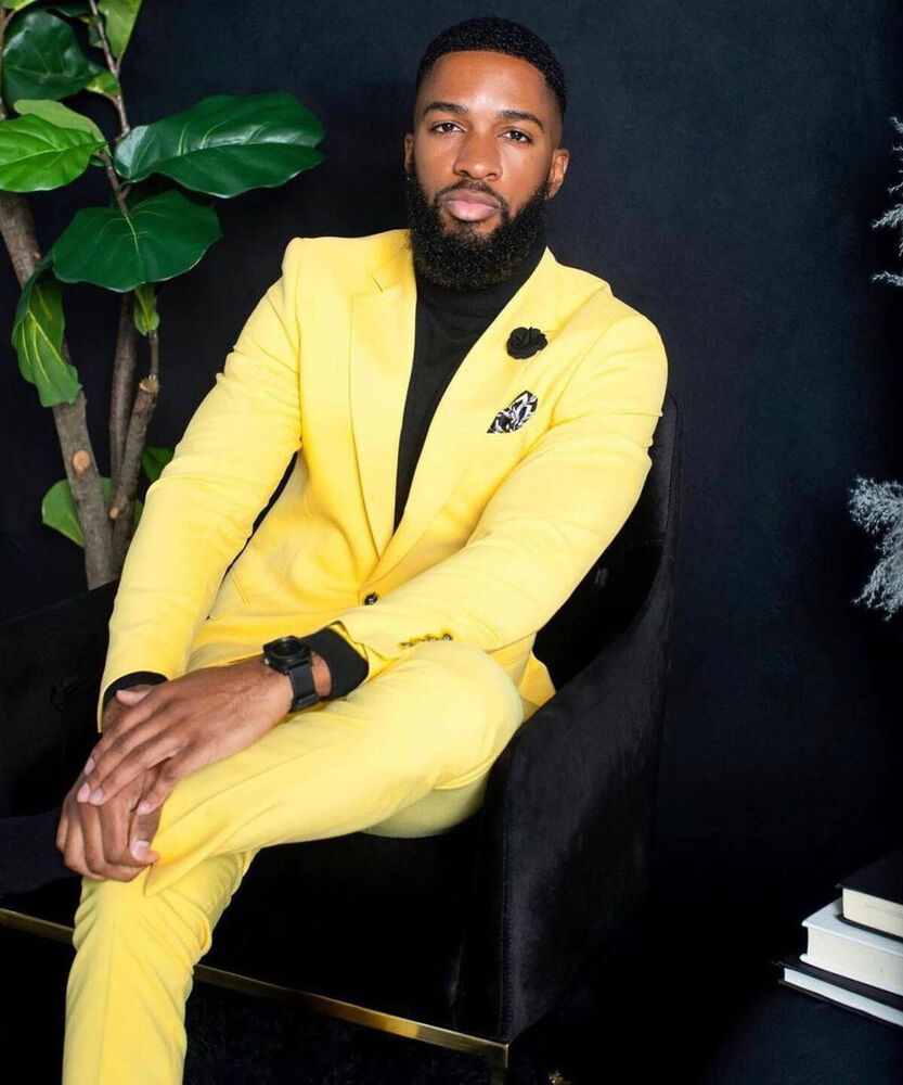 ชุดสูทสีเหลืองสำหรับผู้ชาย ทรง - Formal Wear For Men Yellow บทวิจารณ์และราคา