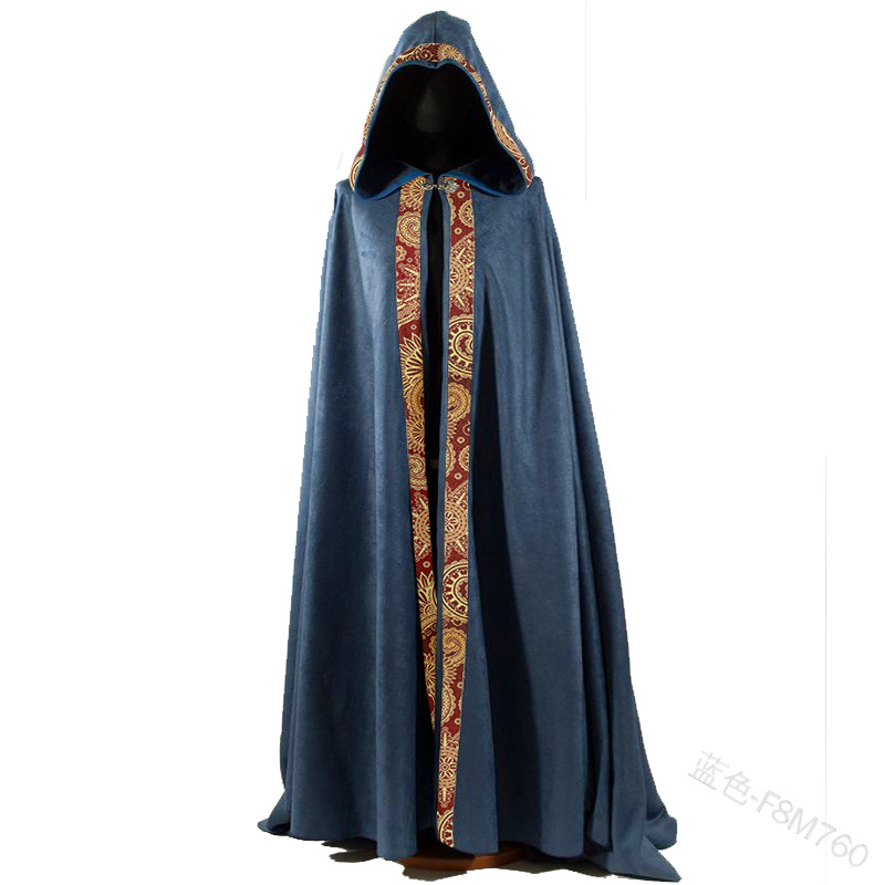 เสื้อคลุมคอสเพลย์ฮาโลวีนยุคกลา - Men Formal Wear Coat บทวิจารณ์และราคา