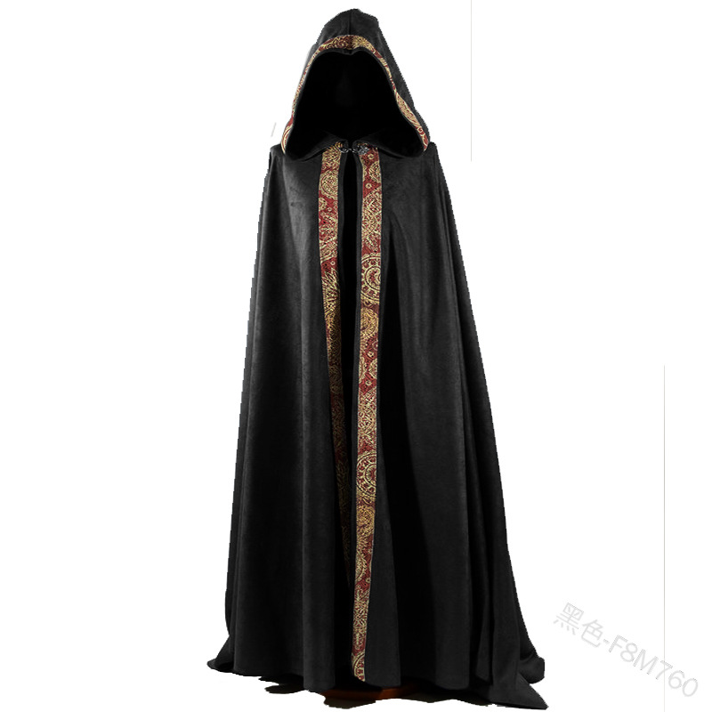 เสื้อคลุมคอสเพลย์ฮาโลวีนยุคกลา - Men Formal Wear Coat บทวิจารณ์และราคา