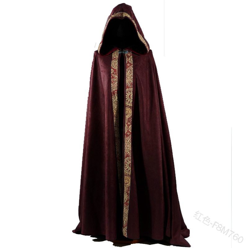 เสื้อคลุมคอสเพลย์ฮาโลวีนยุคกลา - Men Formal Wear Coat บทวิจารณ์และราคา