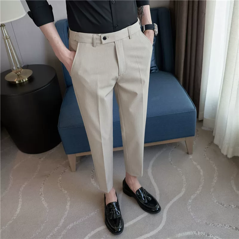 กางเกงสูทผู้ชายไซส์ใหญ่ 40 38  - Men Formal Wear Set บทวิจารณ์และราคา