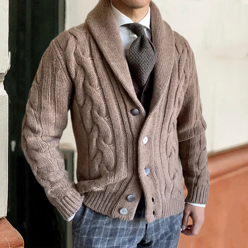 เสื้อคาร์ดิแกนถักไหมพรมแบบใหม่ - Men Formal Wear Coat บทวิจารณ์และราคา