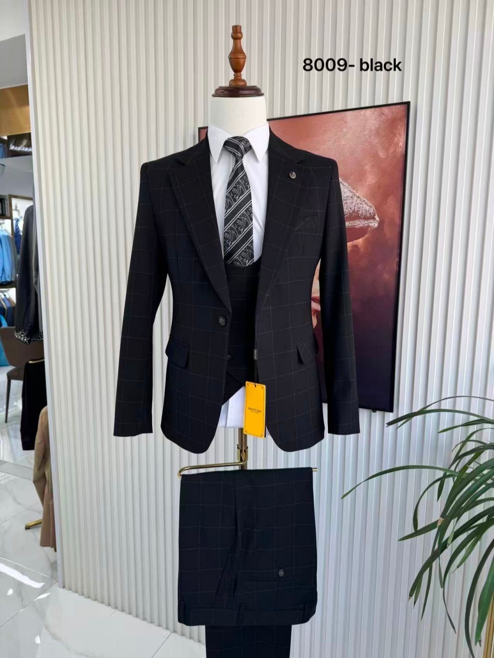 ชุดสูทผู้ชายลายสก็อต 3 ชิ้น เส - Men'S Formal Wear For Office บทวิจารณ์และราคา