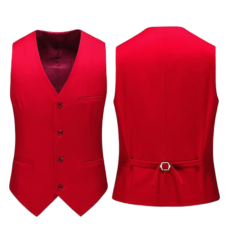 เสื้อกั๊กผู้ชาย 19 สี สีพื้น แ - Young Men Formal Wear บทวิจารณ์และราคา