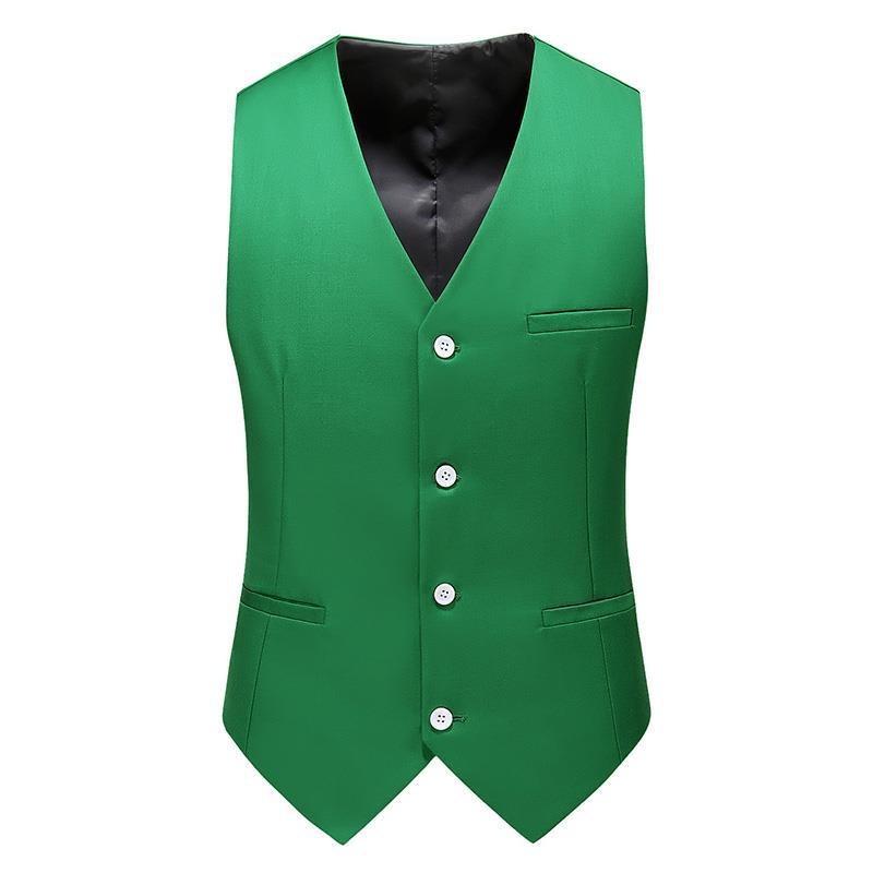 เสื้อกั๊กผู้ชาย 19 สี สีพื้น แ - Young Men Formal Wear บทวิจารณ์และราคา