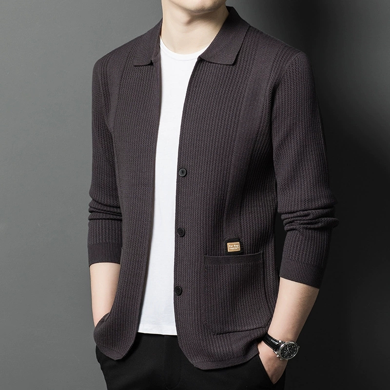 เสื้อคาร์ดิแกนถักคุณภาพสูงสำหร - Men Formal Wear Coat บทวิจารณ์และราคา
