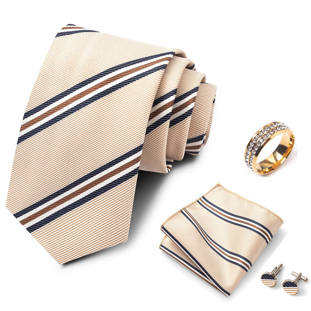 ชุดเนคไทลายทางสำหรับผู้ชาย ดีไ - Men Formal Wear Set บทวิจารณ์และราคา