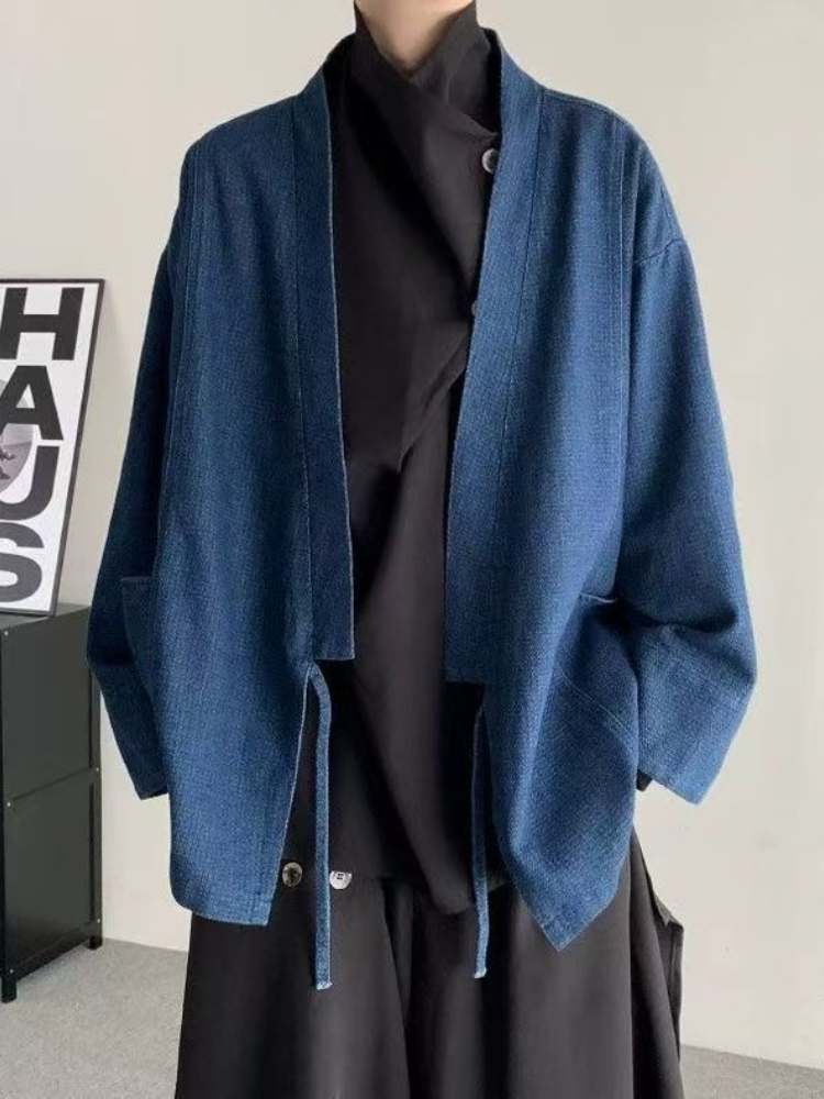 เสื้อโค้ทยีนส์สไตล์วินเทจญี่ปุ - Men Formal Wear Coat บทวิจารณ์และราคา