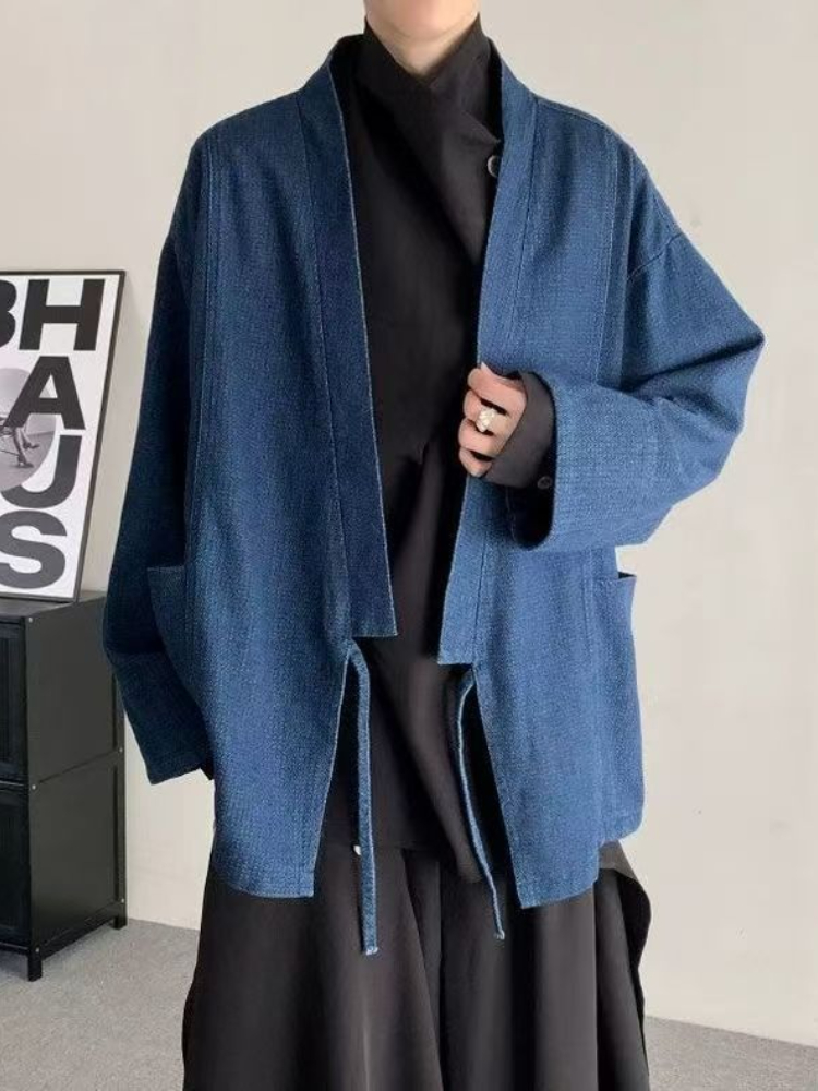เสื้อโค้ทยีนส์สไตล์วินเทจญี่ปุ - Men Formal Wear Coat บทวิจารณ์และราคา