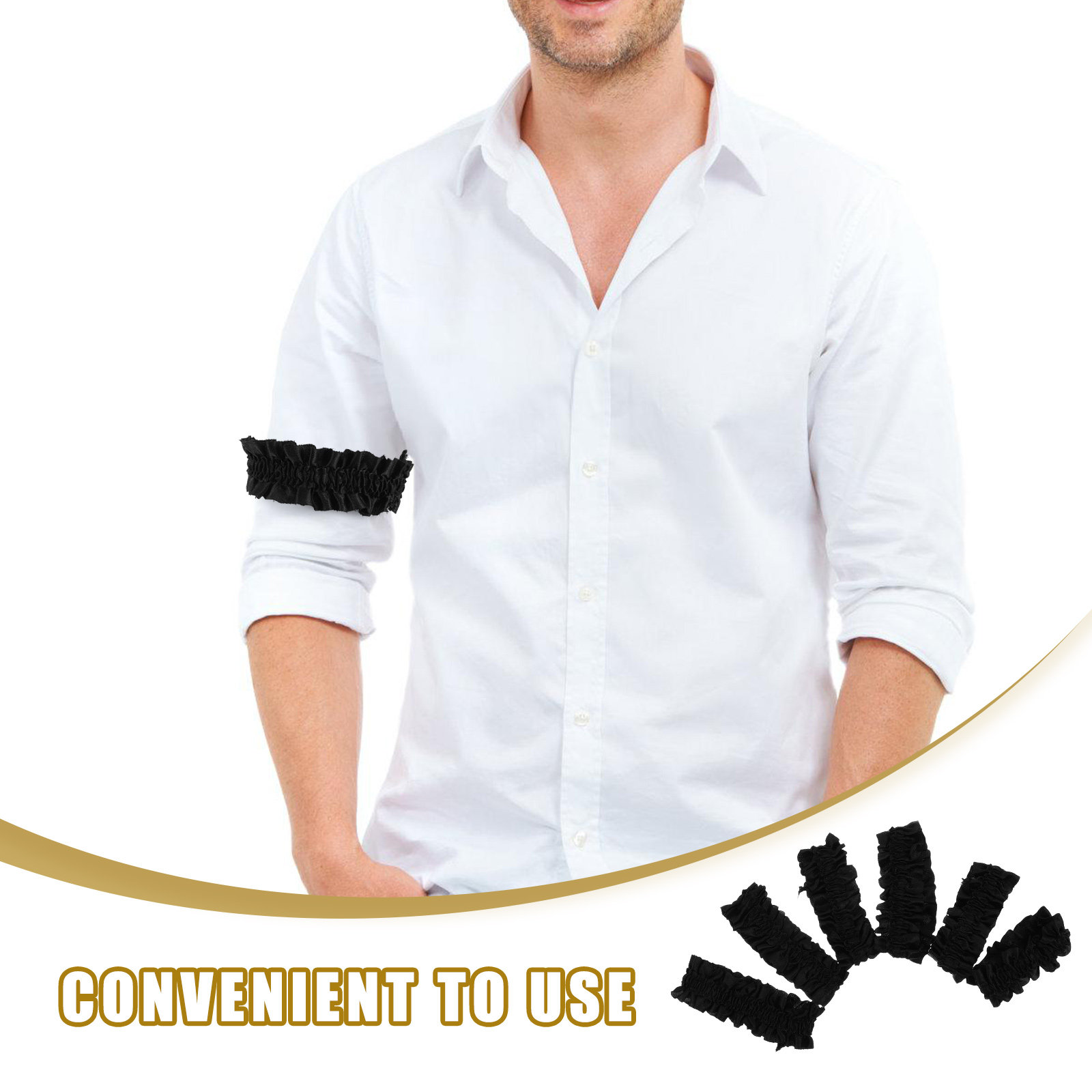สายรัดแขนเสื้อผู้ชาย 3 คู่ ทำจ - Formal Upper Wear Men บทวิจารณ์และราคา