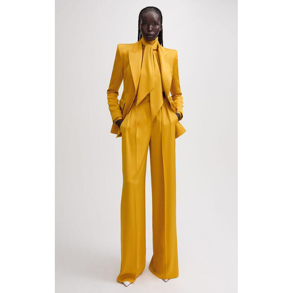 ชุดสูท2ชิ้นพร้อมกางเกงสำหรับผู - Formal Wear For Men Yellow บทวิจารณ์และราคา
