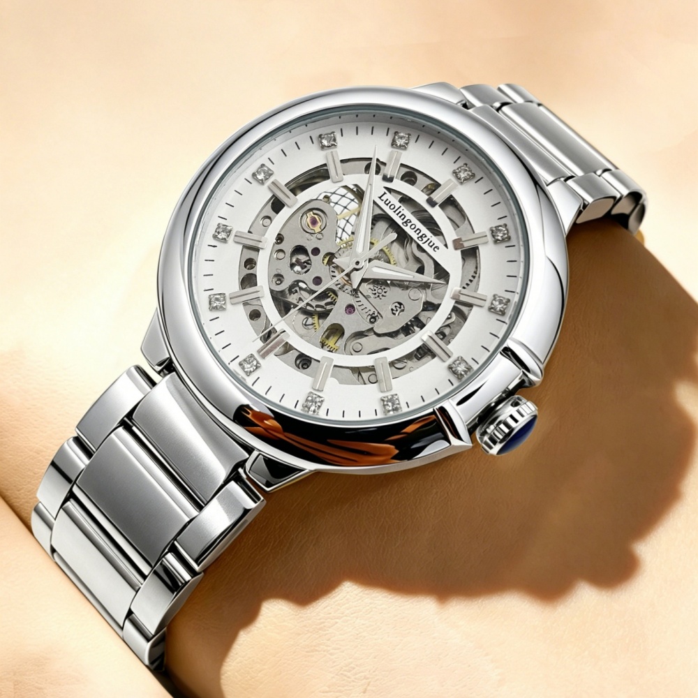 นาฬิกาข้อมือสายเหล็กกลไกอัตโนม - Scale - Men Formals & Ethnic Wear บทวิจารณ์และราคา